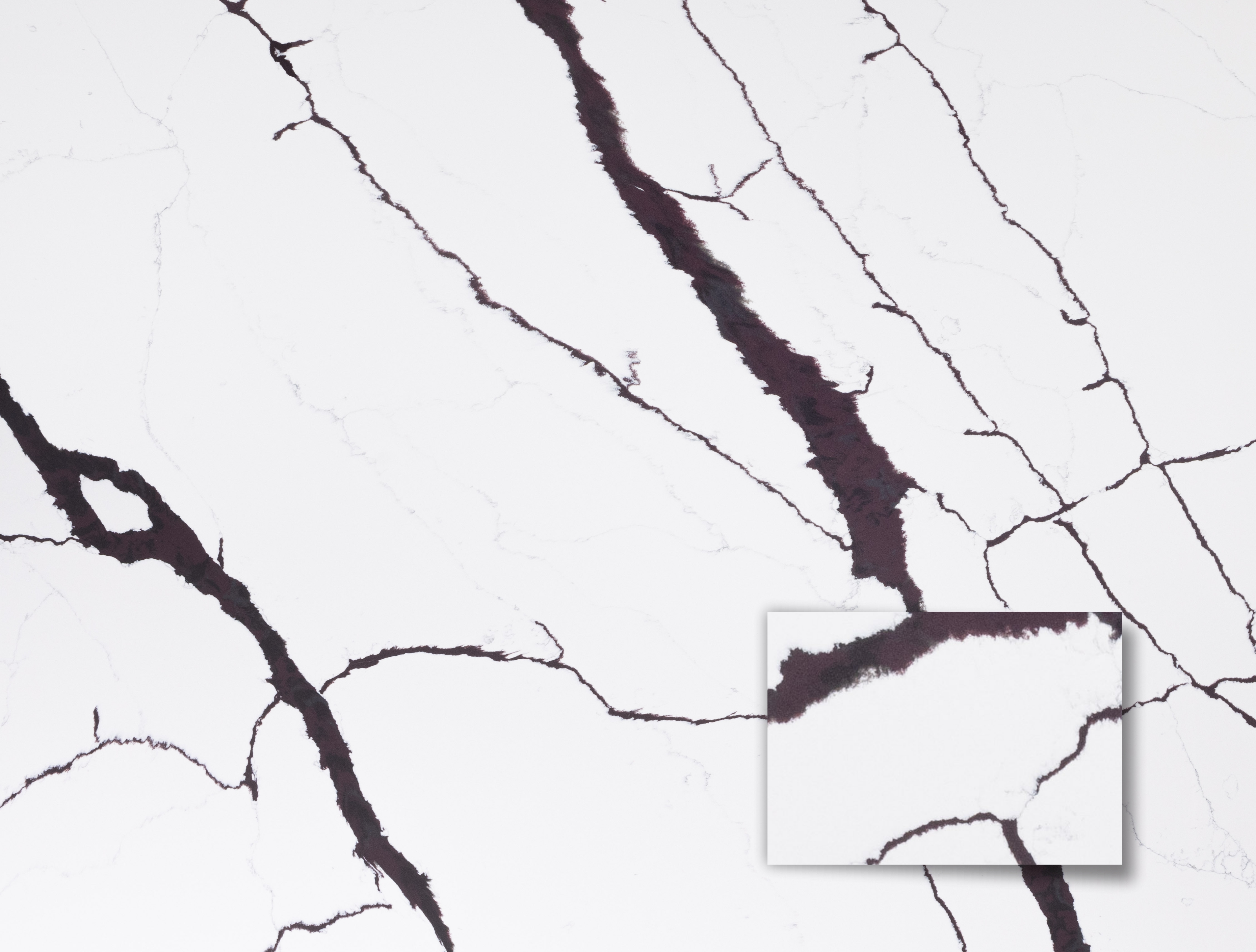 Calcatta Black Slab Detail